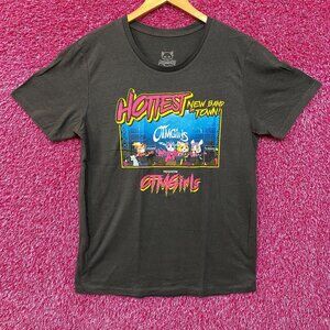 Aggretsuko Retsuko OTM Girls Underground Idol Band T-Shirt Large